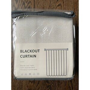 Blackout Curtains 50 x 108, Cream, 2 Panels